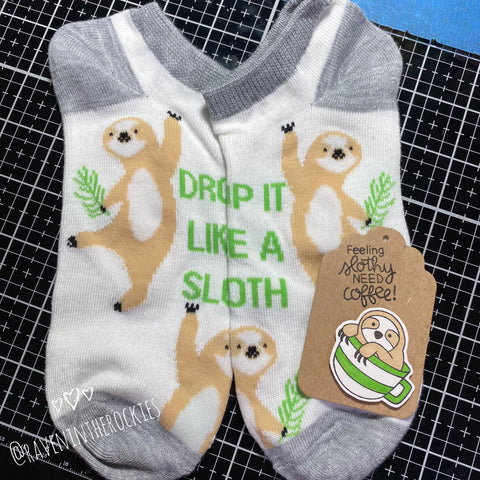 Novelty Socks: Sloth