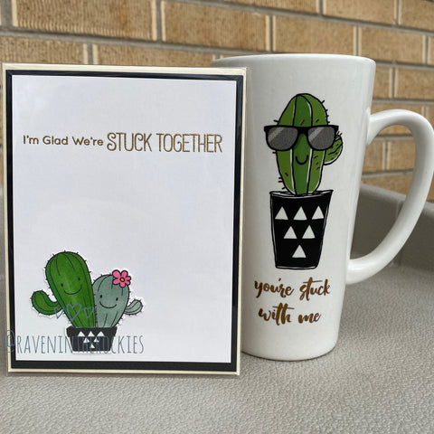 Card & Cup: Stuck Together
