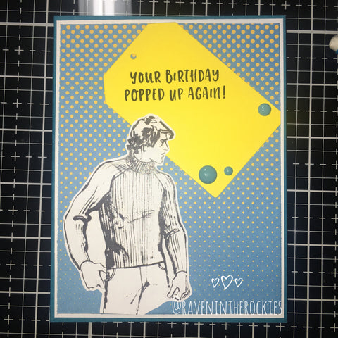 i'mMature card: Birthday Spanking