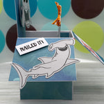 Handmade Card: Shark Box