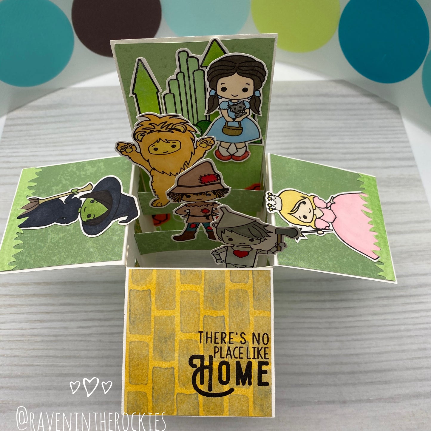 Handmade Card: There's No Place Like Home box