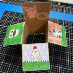 Handmade Card: Farm box