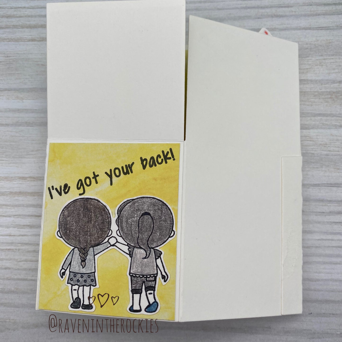 Handmade Card: Girl Power box