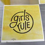 Handmade Card: Girl Power box