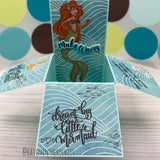 Handmade Card: Mermaid box